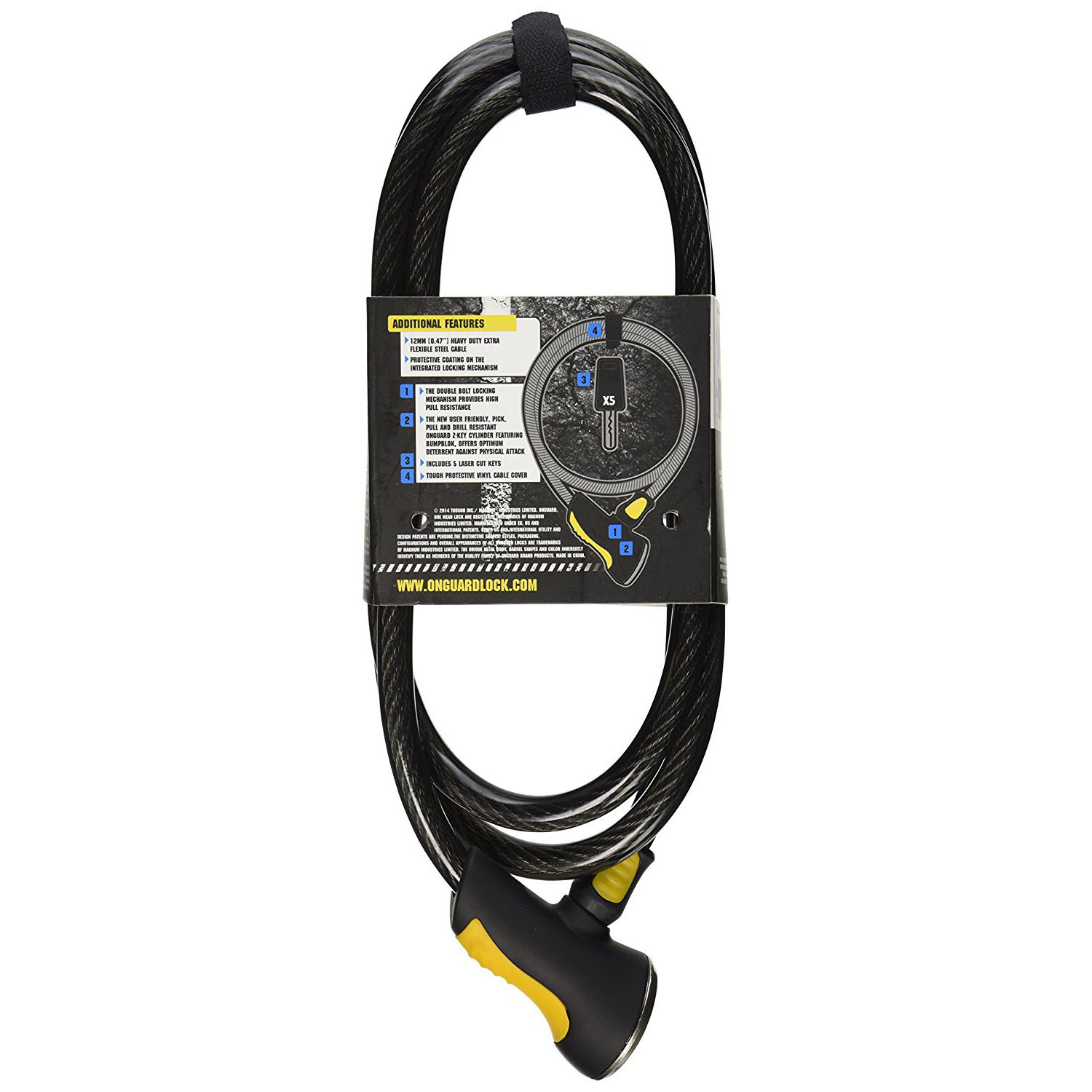 OnGuard Akita Double Loop Cable 1.72 x .20