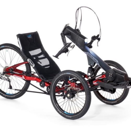 HP Velotechnik Hands-On-Cycle Gekko FX 26 E-Assist Recumbent Hand Cycle Trike